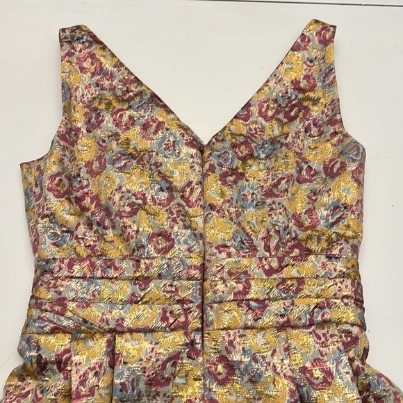 Zac Posen For Target Lined Brocade Dress Size Small - Picture 5 of 7